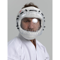Шлем для Косики Каратэ Рэй-Спорт КРИСТАЛЛ-1, на липучке, кожа и замша